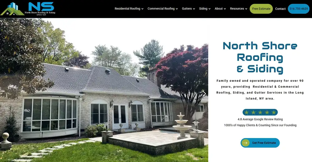 North Shore Roofing Co Inc